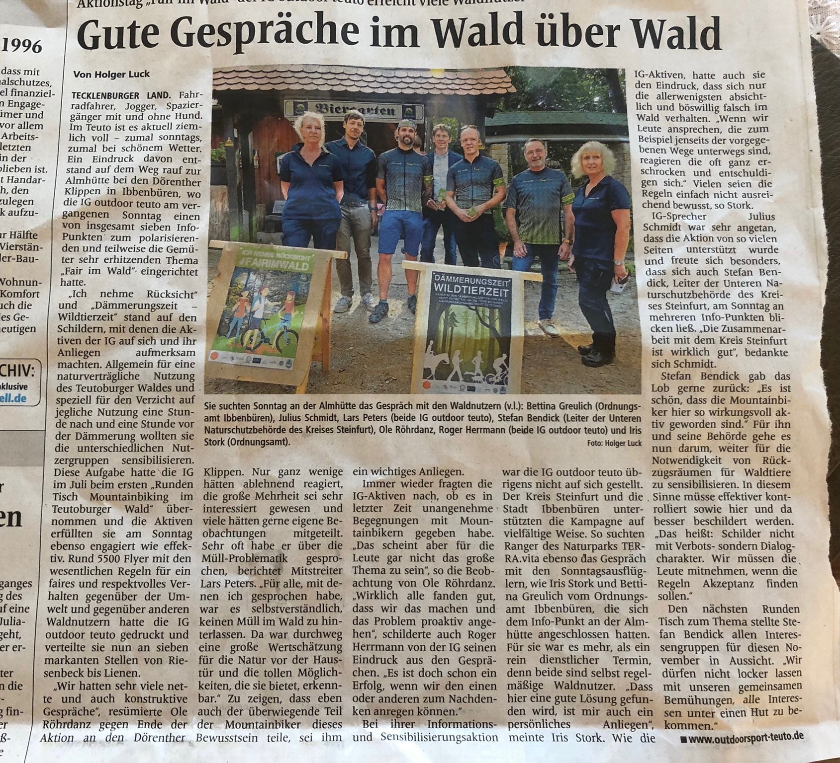 Waldaktionstag am 12.09.2021