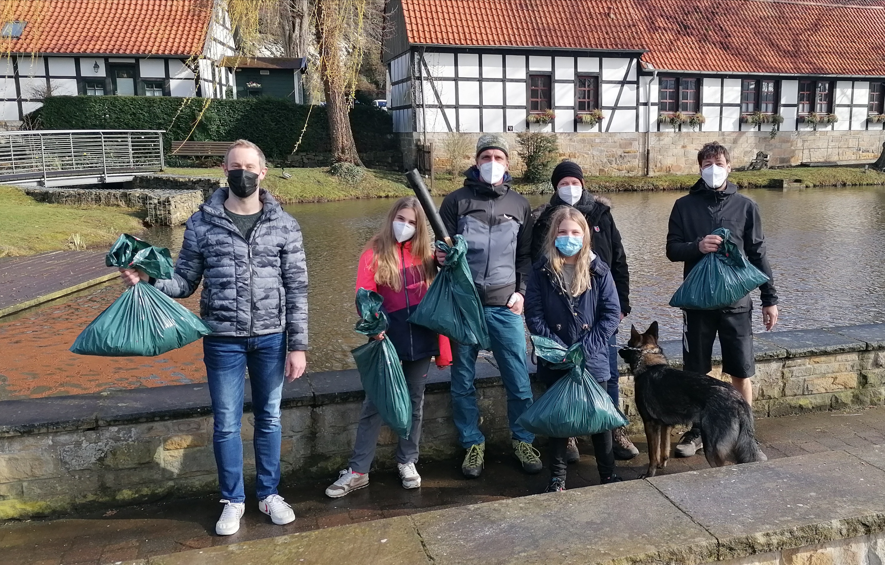 Naturfreunde Tecklenburg beim Brochterbecker Besentag 2021